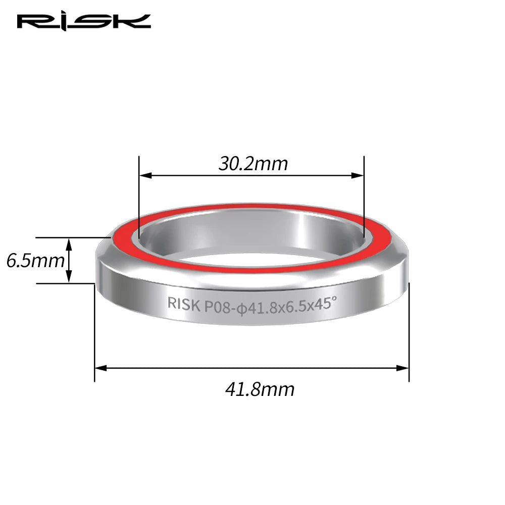 Cuscinetti per copricerchio RISK 41mm in acciaio - Aggiornamento MTB e Strada