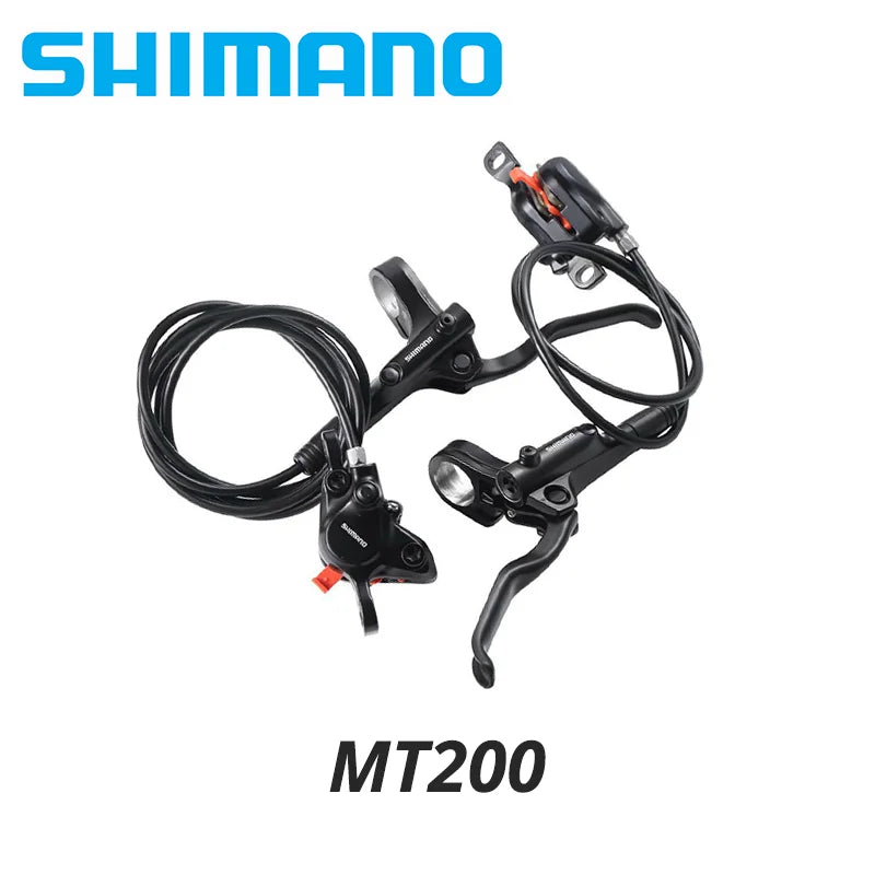 Shimano MT200 2‑Piston Hydraulisk Skivebremse Kit – 2 stk