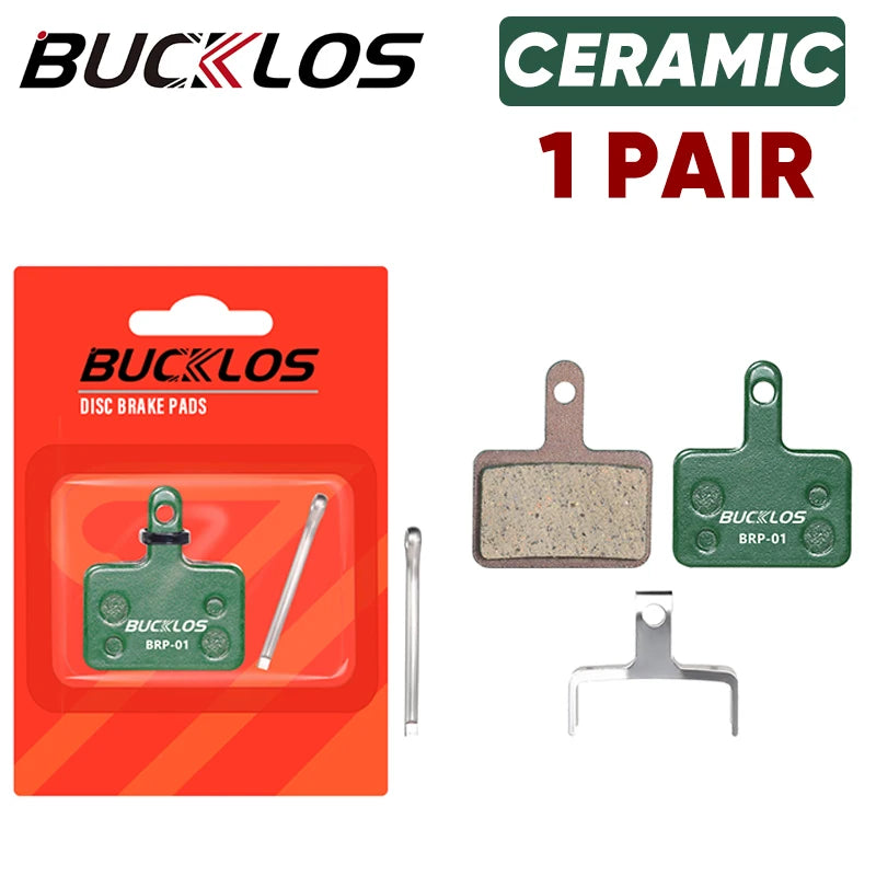 Pastiglie freno in ceramica BUCKLOS 6P – Aggiornamento disco idraulico Shimano B01S