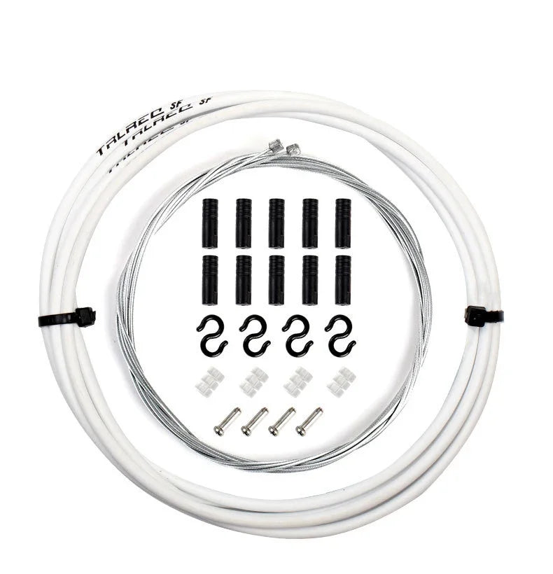 RGO 4mm Set di guaine per cavi cambio e freno neri per mountain bike