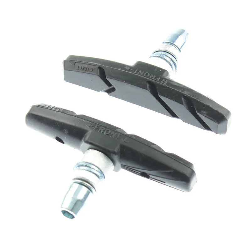 Blue V-Brake Rubber Pads – 2 Pair, Lightweight MTB Road Bike Brakes