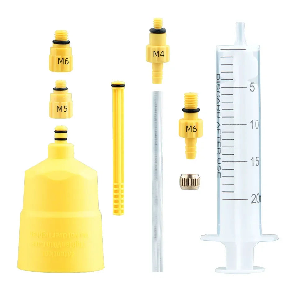 Hydraulic Bleed Tool Kit for Goodtaste XOD Disc Brakes – Mineral Oil