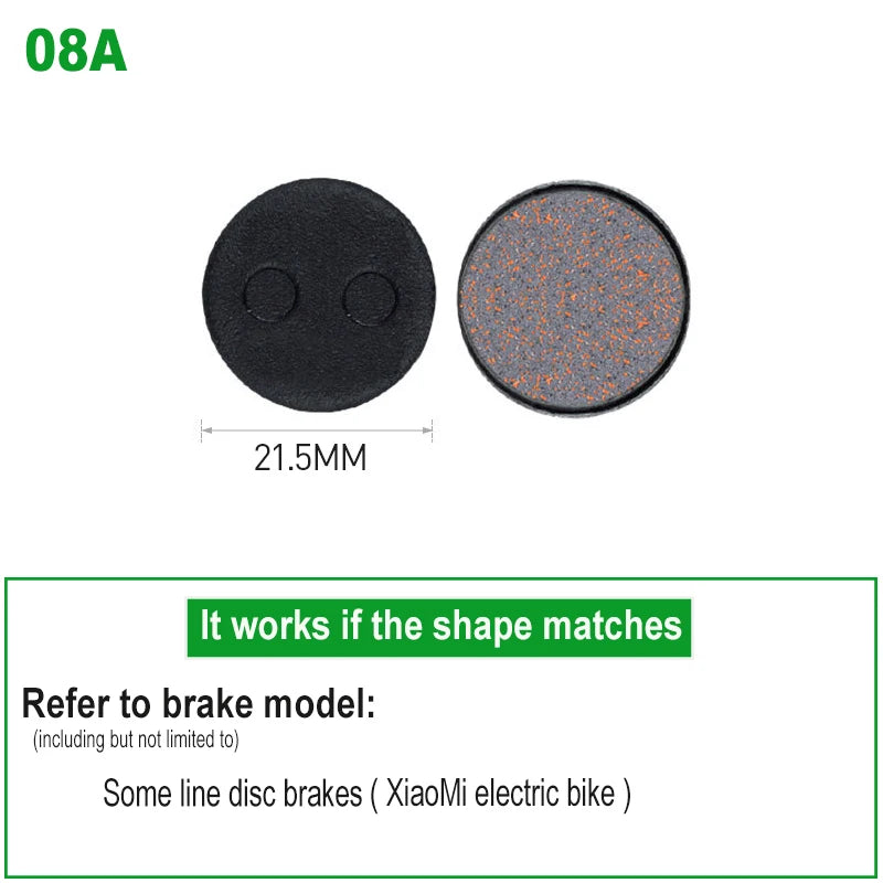 Plăci de frână disc semi-metalice 11G – Compatibile cu Shimano, SRAM, Magura, Avid