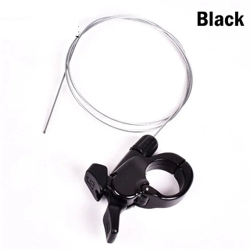 Palanca de bloqueo remoto + Cable para horquillas SR/ST – Negro/Rojo, compatible con XCR/XCM
