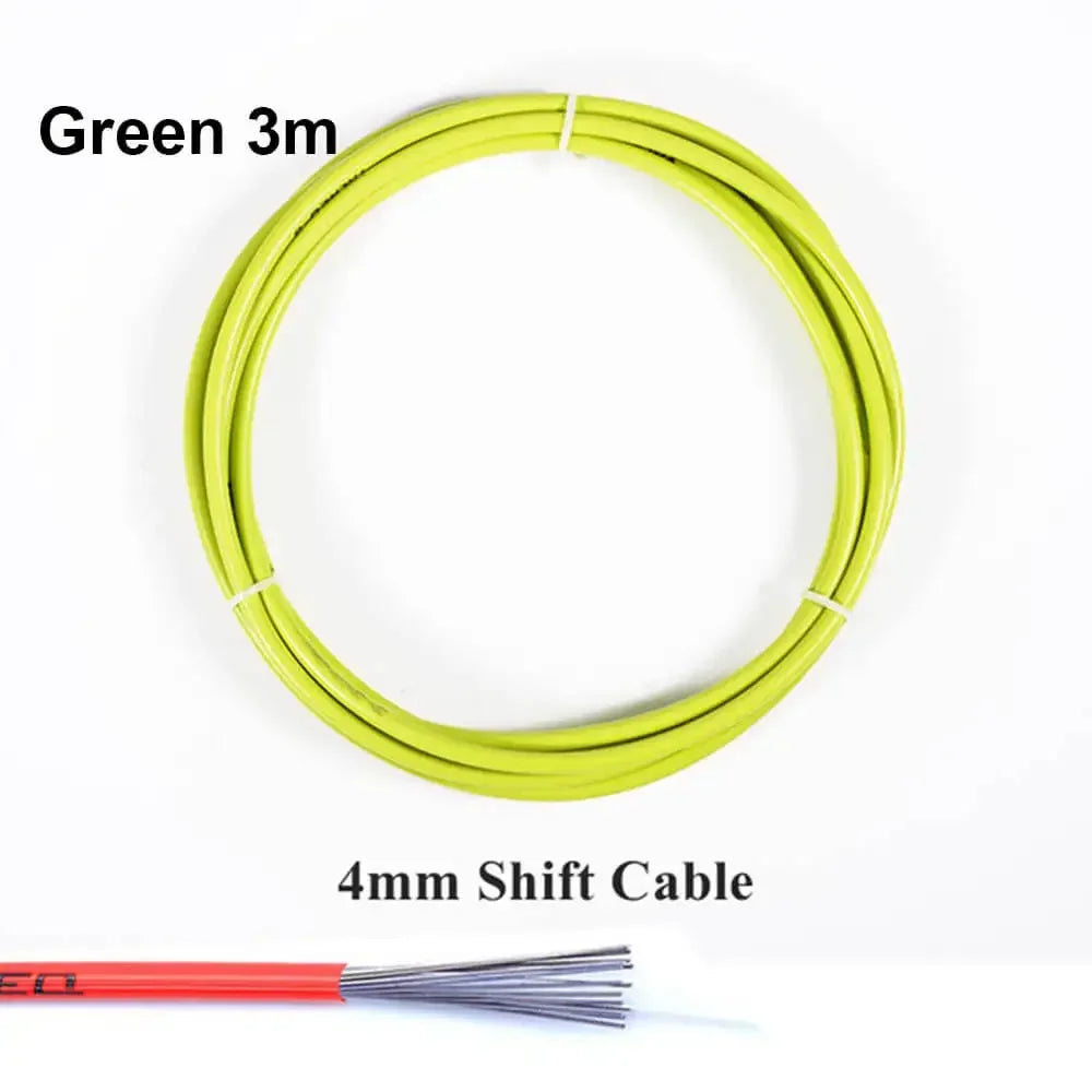 Cavo freno per bicicletta blu 3m 5mm – PVC/PTFE, alta durata, MTB/Strada