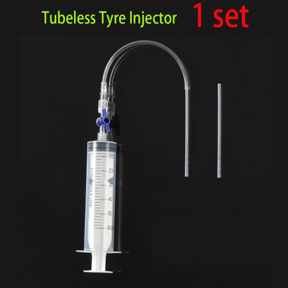 Iniettore di sigillante per pneumatici tubeless RL225 – Strumento per valvole per la riparazione della bici
