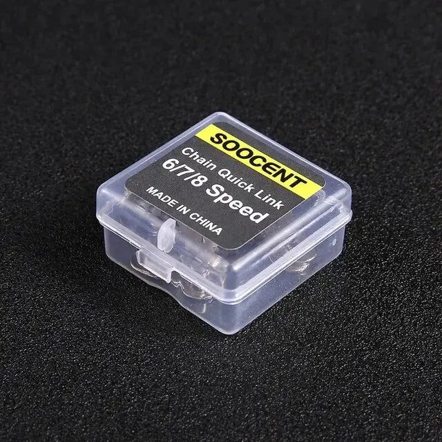 5x Silver Master Links (9S) Quick-Release per MTB a 12‑velocità
