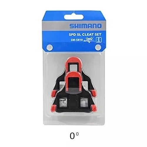 Shimano SH12 Maantiepyörän Polkimisen Kiinnityslevy – 2° Etupivotti, Sininen, 110g