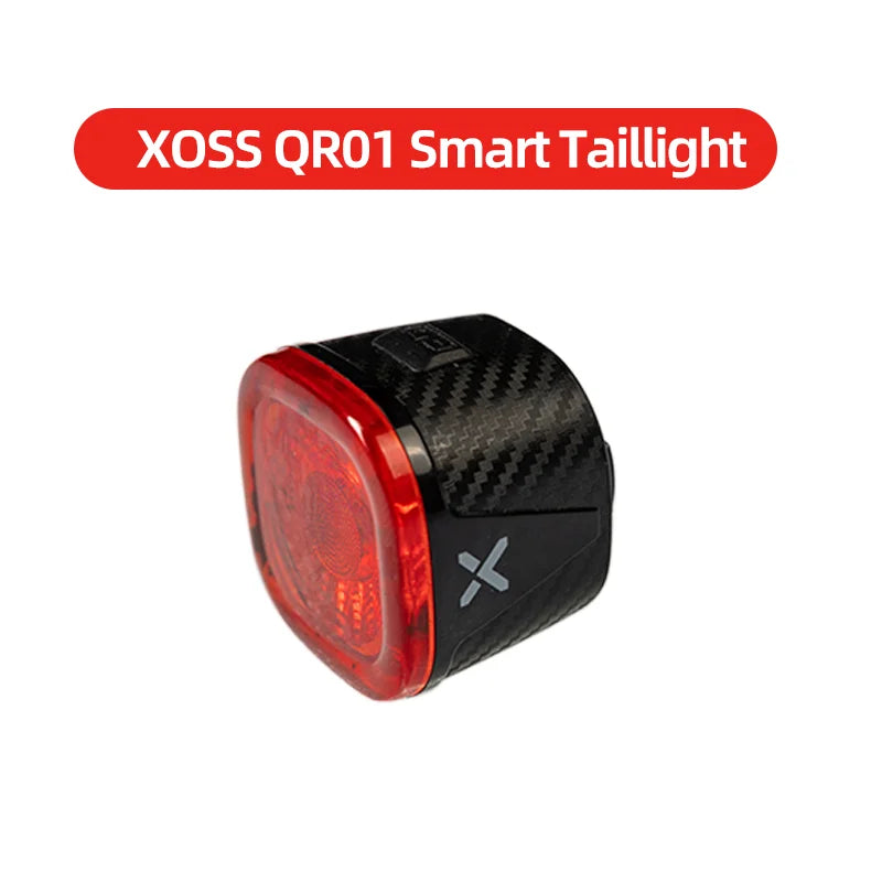 XOSS XR01 Takavalo – Automaattinen jarru, vedenkestävä, USB‑C ladattava
