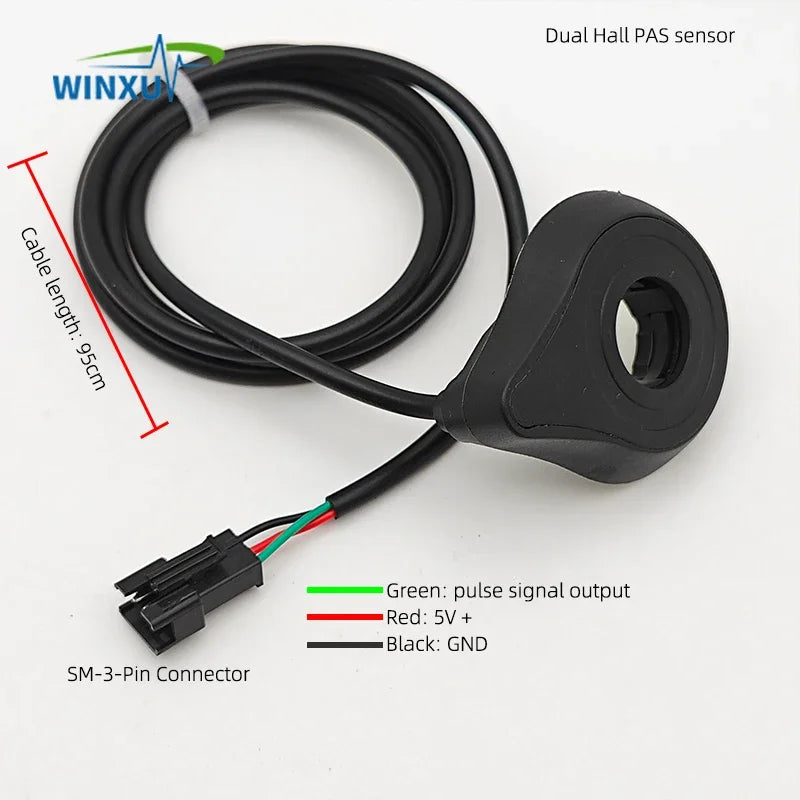 Sensore PAS Dual‑Hall a 12 magneti – Potenziamento impermeabile per E‑MTB
