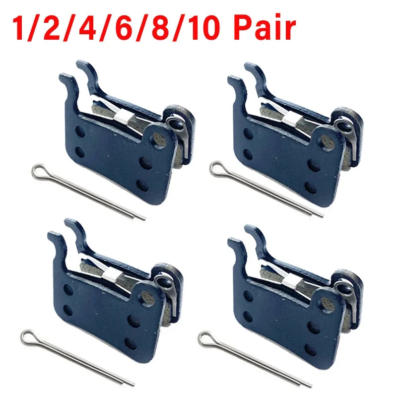10‑Pair Shimano XTR & Deore XT Resin Brake Pads – AmperBike