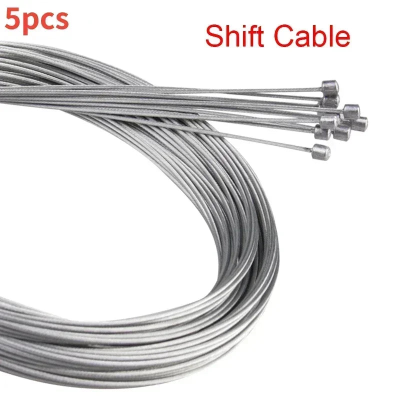 30 pezzi Set di cavi cambio e freno MTB/Strada – Acciaio zincato da 1,2 mm