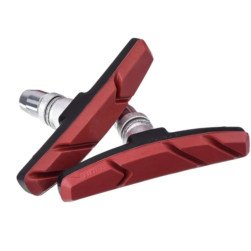 Pastiglie freno V silenziose e resistenti per e‑bike – Coppia + Chiave (Nero)